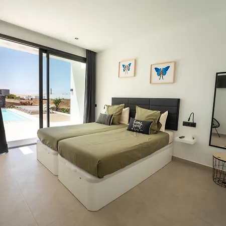 Villa Casa Horizon, Piscine Chauffée, Lajares